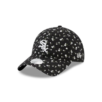 Sapca New Era Chicago White Sox MLB Floral 9TWENTY Adjustable - Negrii